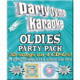 Party Tyme CD+G Oldies Party Pack (Pack of 4)