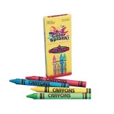 Color Splash!® Crayons Box of 4 (Pack of 36)