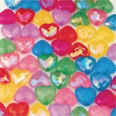 Color Splash!® Faceted Heart Bead Assortment