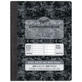 Dual Ruled Composition Book, Gray