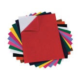 Color Splash!® Adhesive Felt Sheet Assortment (Pack of 12)