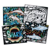 Velvet Art Sharks! Posters (Pack of 12)
