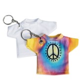 Color-Me™ T-Shirt Keychains (Pack of 12)