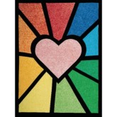 Colorlite Stained Glass Windows Craft Kit (Pack of 50)
