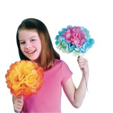 Jumbo Tissue Flower Craft Kit (Pack of 84)