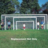 White Replacement Soccer Nets, 6' x 12'