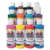 Color Splash!® Liquid Tempera Paint Assortment, 8 oz. (Pack of 12)