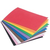 Sticky Back Foam Sheets Assorted Colors, 9