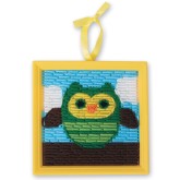 Owl Needlepoint Craft Kit (Pack of 12)