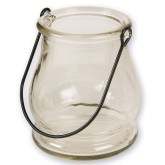 Hanging Glass Jars (Pack of 12)