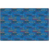 Carpets For Kids® Premium Collection Read to Dream Pattern Rug
