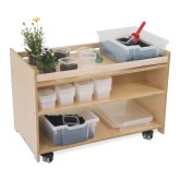 Whitney Brothers® Mobile Garden Center with Trays, Containers and Lids
