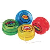 Mini Superhero Yo-Yo Pack (Pack of 12)
