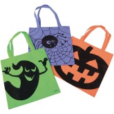 Halloween Tote Bag Pack (Pack of 12)