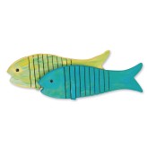 Flexible Wooden Fish Craft Kit (Pack of 12)