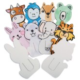 Color-Me™ Animal Clip Bookmarks (Pack of 24)