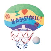 Color Me™ Basketball Hoops Craft Kit With Markers (Pack of 12)