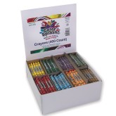 Color Splash!® Crayons PlusPack - 8 Colors (Box of 400)