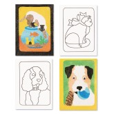 Sand Art Boards - Dogs & Cats, 5