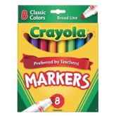 Crayola® Classic Markers (Box of 8)