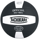 Tachikara® SV-18S Composite Volleyball, Black/White