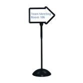 Safco Products® Write Way® Directional Arrow Dry Erase Message Board Sign, 65