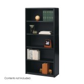 5-Shelf Value Mate Metal Bookcase