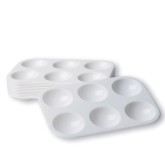 Plastic Paint Mixing Trays (Pack of 12)