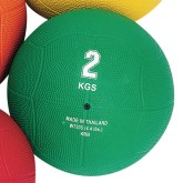 Rubber Medicine Ball, 4.4 lb