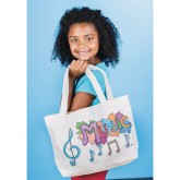 Color-Me™ Medium Tote Bag with Gusset (Pack of 6)