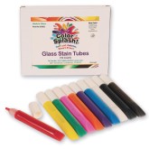 Color Splash!® Gel Glass Stain Tubes (Set of 10)
