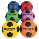 Spectrum™ Lite-80™ Rubber Soccer Balls, Size 4 (Set of 6)