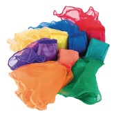 Spectrum™ Beanbag Scarves (Pack of 6)