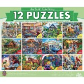 MasterPieces® Artist Gallery Puzzle Collection 12-Puzzle Multipack