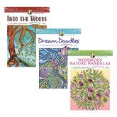 Creative Haven® Hidden Pictures Coloring Books (Set of 3)