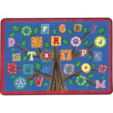 Joy Carpets® Alphabet Leaves Classroom Rug