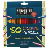 Sargent Art® Assorted Colored Pencils (Box of 50)
