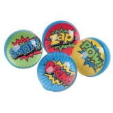 Superhero Bounce Balls (Pack of 12)