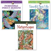 Creative Haven® Nature Coloring Book (Set of 3)