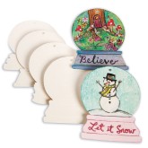 Color-Me™ Snow Globe Ornaments (Pack of 48)