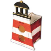 Lighthouse Birdhouse Craft Kit (Pack of 12)