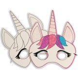 Unicorn Half Mask (Pack of 24)