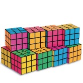 Mini Magic Cube Puzzles (Pack of 12)