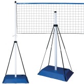 Park & Sun Blue Base 8' High, Volleyball Net Set