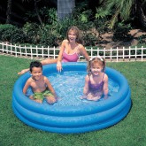Inflatable Kids Pool, Blue