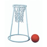 Deluxe Plastic Floor Basketball Set
