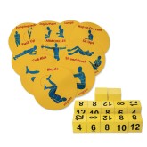 Training Fitness Station Easy Pack – Fitness Spot Markers & Dice