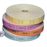 Single Roll Tickets - 50 Cents