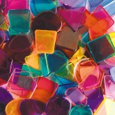 Color Splash!® Large Plastic Mosaic Tile Assortment