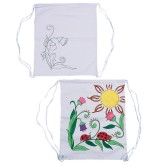 Color-Me™ Printed Flower Backpack (Pack of 12)